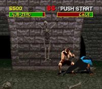Mortal Kombat sur Nintendo Super Nes